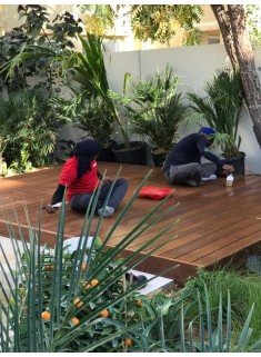 KodeK® Bamboo wood decking