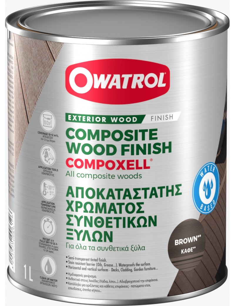 Compoxell Wpc Reviver Brown