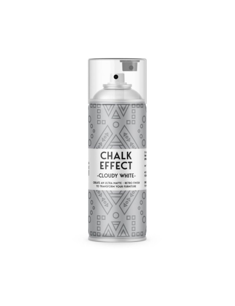 Chalk Effect - N03 - Cloudy White