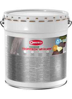 Tropitech (HONEY) high UV protection wood coating 20 Liters